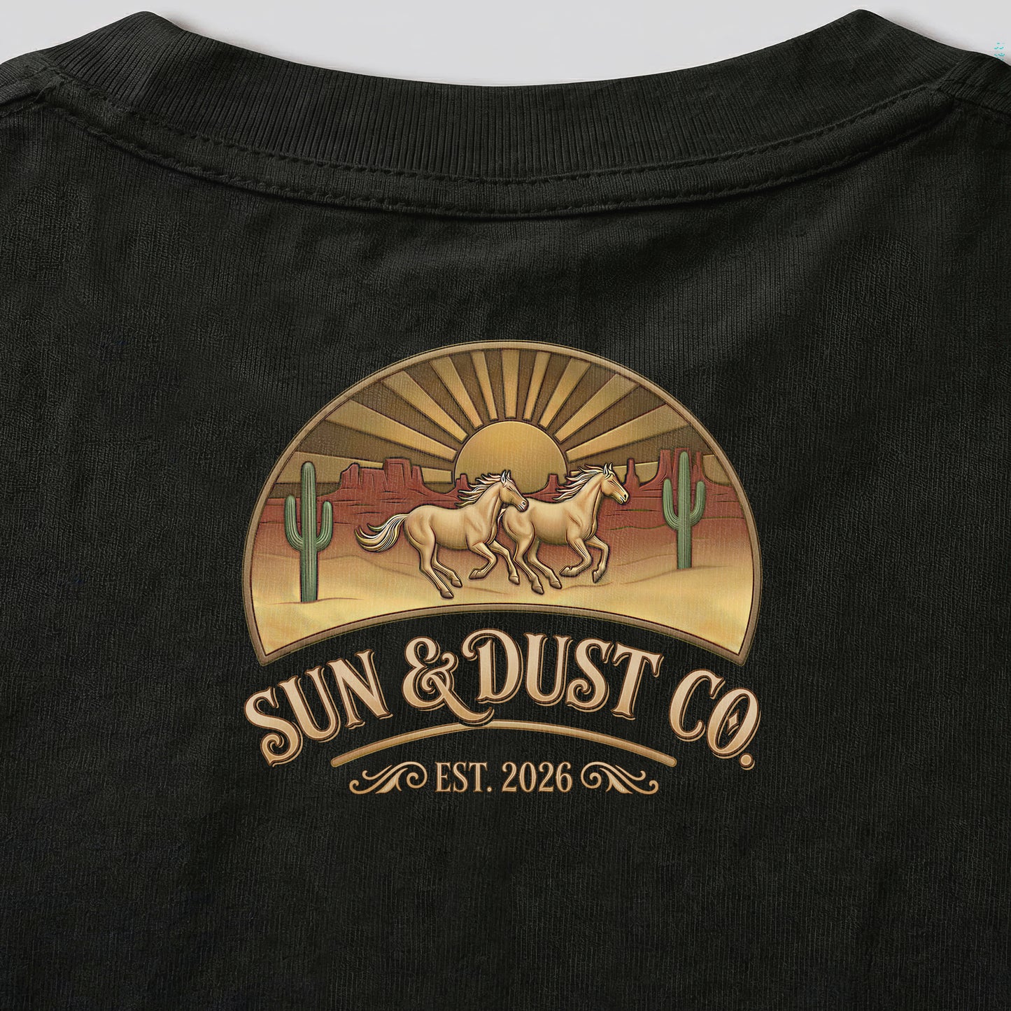 Horses Heal Tee | Special Edition Sun & Dust Co | Equine Therapy Awareness | Comfort Colors Western Shirt