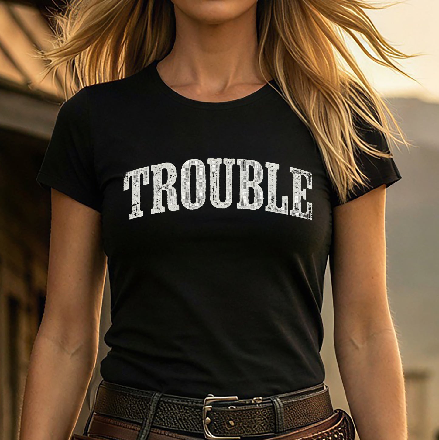 Outlaw Shirt | Rebel Graphic Tee | Vintage Distressed Design | Unapologetic Statement Wear