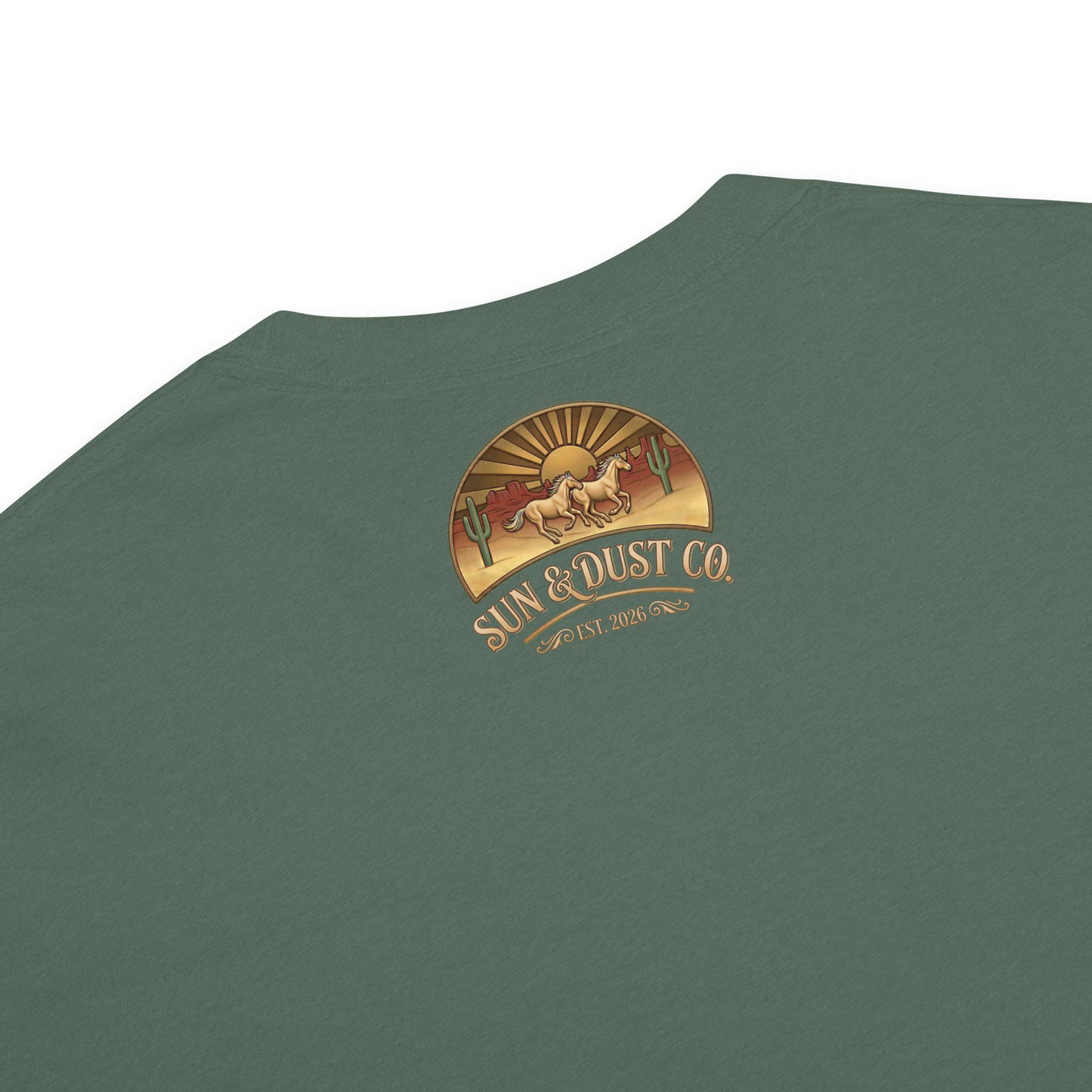 Horses Heal Tee | Special Edition Sun & Dust Co | Equine Therapy Awareness | Comfort Colors Western Shirt